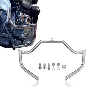 Protector de motor 1,25" barra de choque para Harley Road King Street Electra Glide 1997-2008 - Imagen 1 de 7