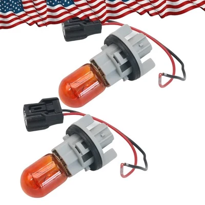 For Acura MDX ILX RSX 2Pcs Turn Signal Light Socket Bulb&Plug New 33302-S7A-003 - Image 1 of 4