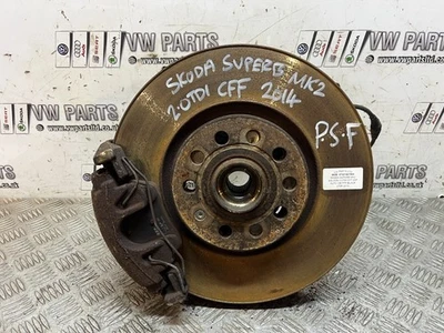 SKODA SUPERB MK2 VW AUDI SEAT PASSENGER FRONT HUB 2.0TDI CFF 2008-2015 - Image 1 of 4