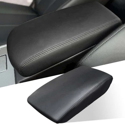 Center Console Armrest Cover for Nissan Altima 2013-2018 Premium Leather Black . Foto 1 de 4