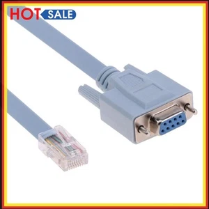 Conector RJ45 a conector DB9, cable de consola de red de 1,5 m de largo para Cisco Switch - Imagen 1 de 8