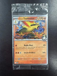 Pokemon Sealed Destined Rivals STAFF Prerelease Promos All 4x Cards - Picture 1 of 2