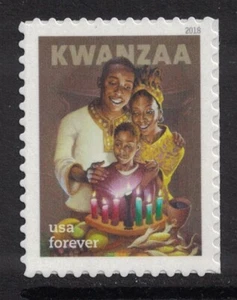 Scott 5337- Kwanzaa, Family and Kinara- Forever Stamp- MNH (S/A) 2018- mint - Picture 1 of 1