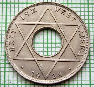 BRITISH WEST AFRICA GEORGE V 1928 1/10 PENNY, UNC - Picture 1 of 6