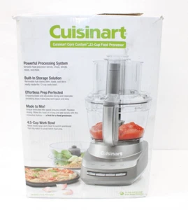 New Cuisinart Core Custom 13-Cup Food Processor CFP-260GMPC in Stainless Steel - Picture 1 of 9