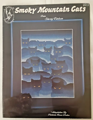SMOKY MOUNTAIN CATS Pegasus Publication Cross Stitch Pamphlet Sewing Project (H) - Image 1 of 4