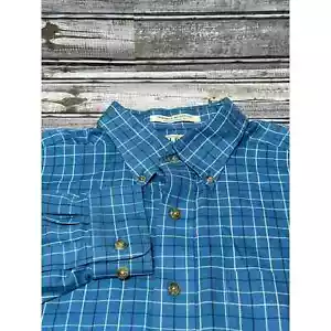 LL Bean Tradition Fit Long Sleeve Heavy Cotton Button Down Size M - Picture 1 of 5