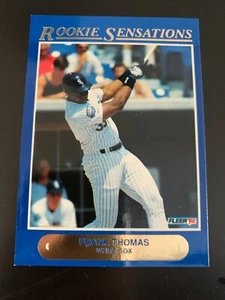 MLB FRANK THOMAS White Sox Fleer 1992 Trading RC ROOKIE CARD #1 of 20 - Picture 1 of 3