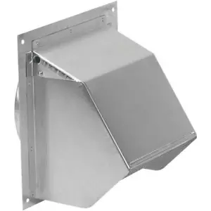 (1)-Broan-Nutone 6" Mulino Canalizzato Finito Alluminio Gamma Bagno Parete Ventilazione Tappo 641 - Foto 1 di 1