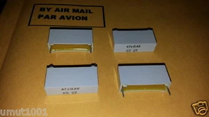 50pcs NOS RFT GERMANY 0.047UF 47NF 25V 2% HI END STYROFLEX CAPS FOR AUDIO ! - Imagen 1 de 1