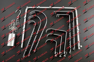 Charnley Initial Incision Retractor Complete Set of 10 PCs Surgical Instruments - Picture 1 of 7