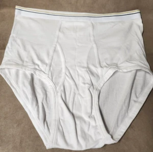 Stafford Men's 100% Cotton Briefs Jockey Shorts Tighty Whiteys Size 44 (4) - Bild 1 von 4