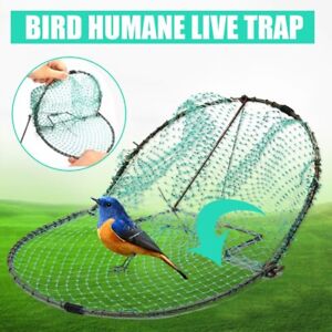 20-50cm Heavy Duty Sparrow Pigeon Bird Net Mesh Humane Live Trap Portable