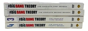 *LOT* The Big Bang Theory Seasons 1, 2, 3, 4 DVDs - Picture 1 of 5
