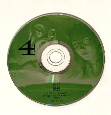 Harry Potter & The Half Blood Prince Audiobook 2005 Replacement CD #4 Only - Image 1 of 4