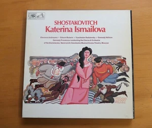 SLS 5050 Shostakovich Katerina Ismailova 4LP EMI Melodiya Box Set NM - Picture 1 of 5
