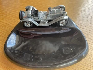 Vintage Lesney Novelty Car Pin Dish/ Ash Tray -1913 Mercer Raceabout - Picture 1 of 5