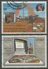 Oman 1983 Used Mi.255/56 Nationalfeiertag National Day Kupfer Copper [Gd251]