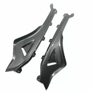 For 2006-2011 Aprilia RS 125 Carbon Fiber Side Air Duct Cover Fairing Insert - Picture 1 of 7