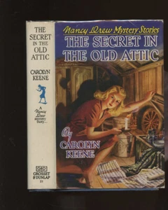 Nancy Drew: #21 - The Secret in the Old Attic 1944A-1 F6 HB/DJ 1st/1st - Picture 1 of 7