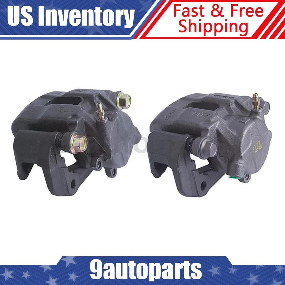 Juego de 2 pinzas de freno delanteras izquierda derecha para camioneta Toyota 1984-1995 Foto 1 de 4
