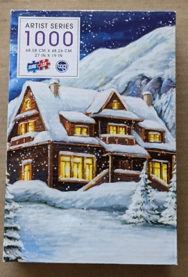 Sure Lox Artist Series "Happy Winter" 1000-pieces 27x19 - used/opened - Image 1 of 3