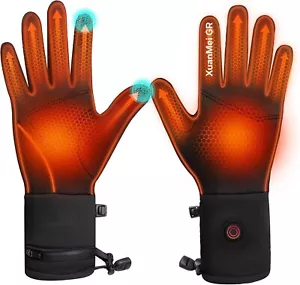 Rechargeable heated glove liners for men—for indoor use, running, and driving - Picture 1 of 13