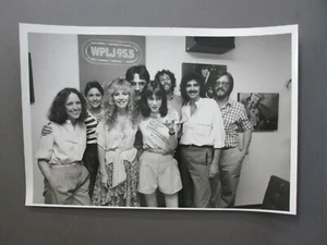 Stevie Nicks black & white 7X10 glossy press photo ORIGINAL WPLJ NY Radio ! - Picture 1 of 1