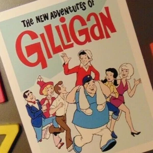 GILLIGAN Island Fridge MAGNET Kids Funny Cartoon TV Show 1970's Animated Series - Picture 1 of 6