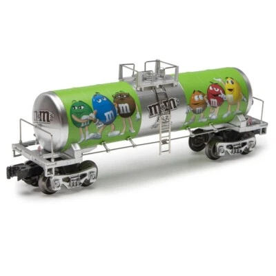 O Gauge Modern Tank Car - M&Ms - New Item - Never Ran - Free Shipping - Image 1 of 4