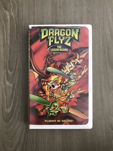 Dragon Flyz The Legend Begins VHS 1996 Hard Clamshell Case Vintage 90’s Cartoons - Picture 1 of 9
