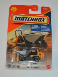 MATCHBOX 2025 - MBX LIL' DUMPER YELLOW AND GRAY - Picture 1 of 5