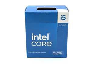 Intel Core i5-14400F Desktop Processor 10 cores (6 P-cores + 4 E-cores) - Photo 1/6