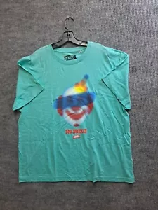 T-SHIRT GIROCOLLO Akoo uomo 100% AUTENTICA 3xl SS (no bozos) verde streetwear - Foto 1 di 5
