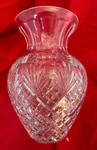 HERMOSO Jarrón CARINA Waterford Cristal Plomo Corte 9 3/4” Pesado - ¡¡¡Pesa 6 libras!!!! - Imagen 1 de 13