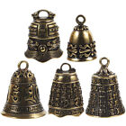 5 Pcs Brass Ornament Mini Jingle Bell Buddhist Gifts