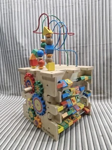 KidKraft Deluxe Aktivitätswürfel Kleinkind Spaß bunt pädagogisch bewegliche Stücke  - Bild 1 von 13