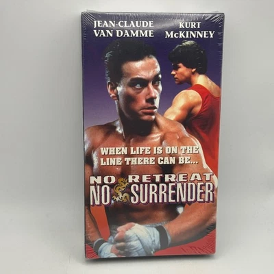 No Retreat No Surrender VHS 1994 Jean-Claude Van Damme Kurt McKinney SEALED NOS - Image 1 of 4