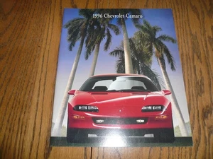 1996 Chevrolet Camaro Sales Brochure - Vintage - Picture 1 of 9