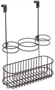 Over Bathroom Cabinet Hair Care Organizer For Dryer, Flat Iron, Curling Wand New - Picture 1 of 5