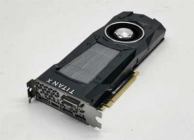 NVIDIA GeForce GTX TITAN X 12GB GDDR5X Pascal Graphics Card 900-1G611-2500-000 - Image 1 of 4
