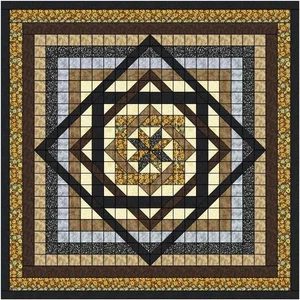 Tumbling Star/Neutral Queen Size/Quilt Kit/Precut/Ready to Sew!! - Picture 1 of 2