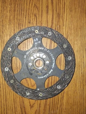 Clutch Plate BMW K1200GT, K1200RS, K1200LT; 21 21 7 670 455, ClutchPlate455 - Imagen 1 de 4