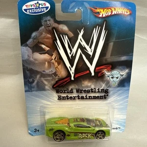 WWE World Wrestling Entertainment Reverb Hot Wheels NOS The Rock - Picture 1 of 7
