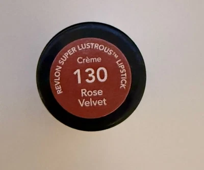 Revlon Super Lustrous Creme Lipstick #130 ROSE VELVET - SEALED - Image 1 of 2