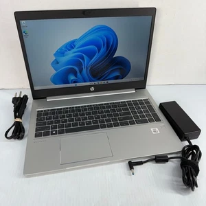 HP ProBook 450 G7 i5-10210U 15.6" Windows 11 Pro Laptop 256GB SSD + 1TB HDD 16GB - Picture 1 of 16