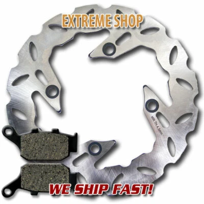 Rear Brake Disc Rotor + Pads for Honda XL600 XL650 XL700 Transalp (1991-2008) - Image 1 of 2