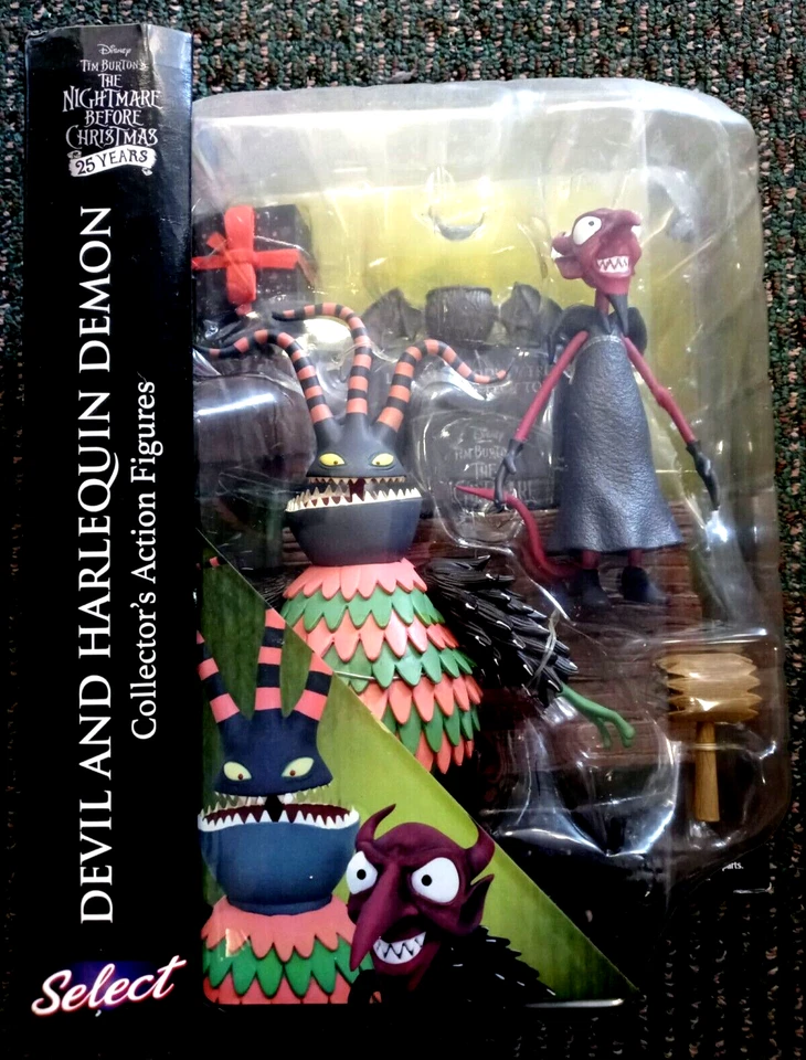 2018 Diamond Select Nightmare Before Christmas Harlequin Demon 7" Figure MIB NBX