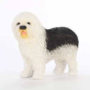 Alte englische Schäferhund Figur handbemalt Statue - Bild 1 von 1