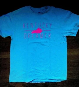 Royce AQUA 'Kentucky Dreamer' Unisex T-SHIRT ~ Size L - Picture 1 of 1